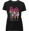 Жіноча преміум футболка Barbie since 1959 Чорний фото