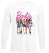 Лонгслив Barbie since 1959 Белый фото