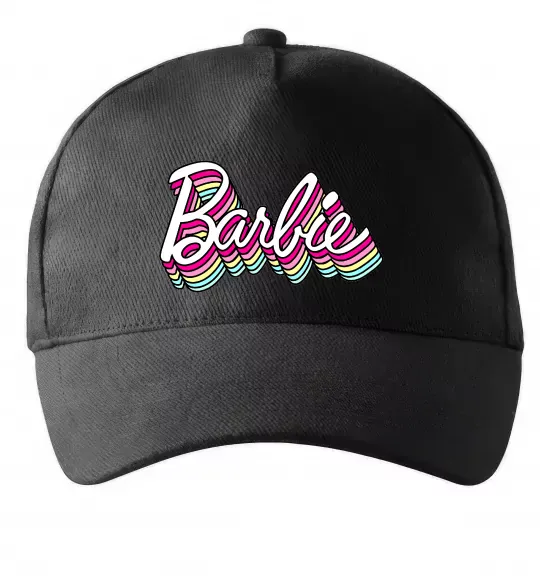 Кепка Barbie retro style logo Черный фото