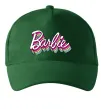 Кепка Barbie retro style logo Темно-зеленый Кепка Barbie retro style logo Темно-зеленый фото