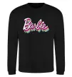Свитшот Barbie retro style logo Черный фото