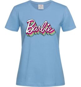 Жіноча футболка Barbie retro style logo