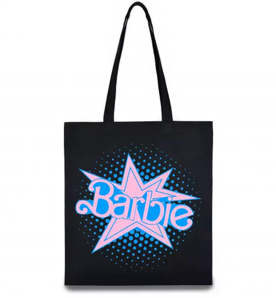 Эко-сумка Barbie logo Черный фото