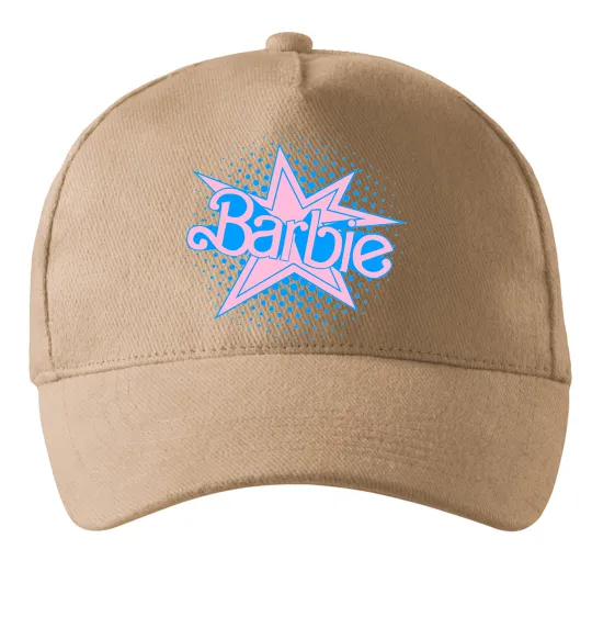 Кепка Barbie logo Песочный фото