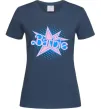 Женская футболка Barbie logo Темно-синий фото