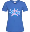 Женская футболка Barbie logo Ярко-синий фото