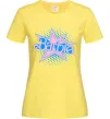 Женская футболка Barbie logo Лимонный фото