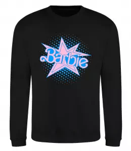 Свитшот Barbie logo Черный фото