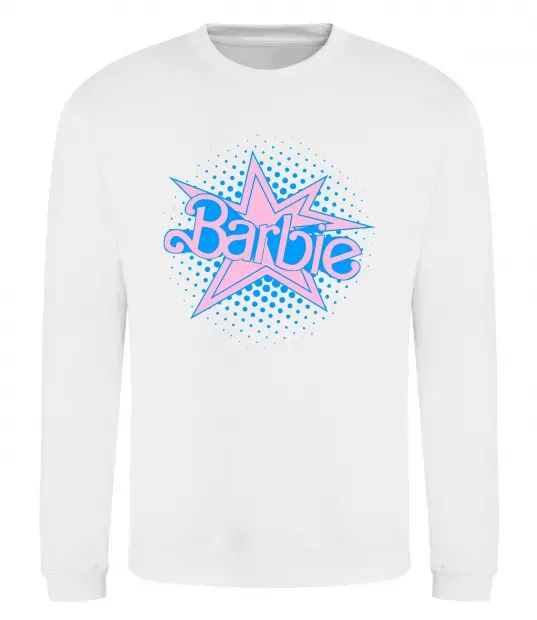 Свитшот Barbie logo Белый фото