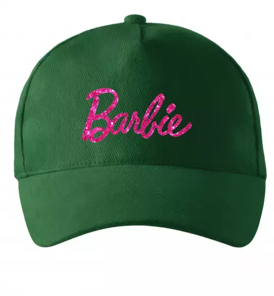 Кепка Barbie напис Темно-зелений фото