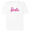 Футболка Оверсайз Barbie напис Белый Футболка Оверсайз Barbie напис Белый фото