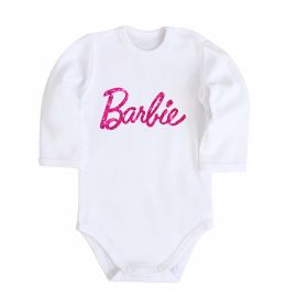 Дитячий бодік Barbie напис