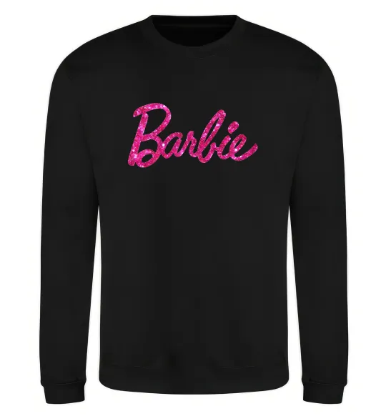 Свитшот Barbie напис Черный фото