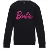 Детский Свитшот Barbie напис Черный фото