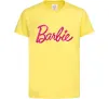 Дитяча футболка Barbie напис Лимонний фото