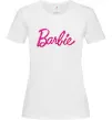 Женская футболка Barbie напис Белый Женская футболка Barbie напис Белый фото