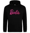 Жіноча толстовка (худі) Barbie напис Чорний фото