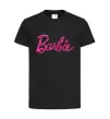 Детская футболка Barbie напис Черный фото