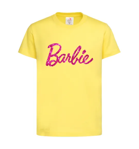 Детская футболка Barbie напис Лимонный фото