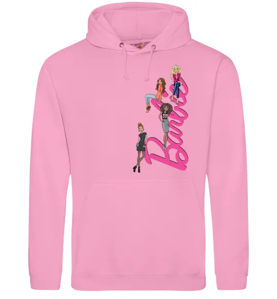 Женская толстовка (худи) Barbie girls Розовый фото