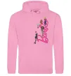 Женская толстовка (худи) Barbie girls Розовый фото