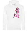 Жіноча толстовка (худі) Barbie girls Білий фото