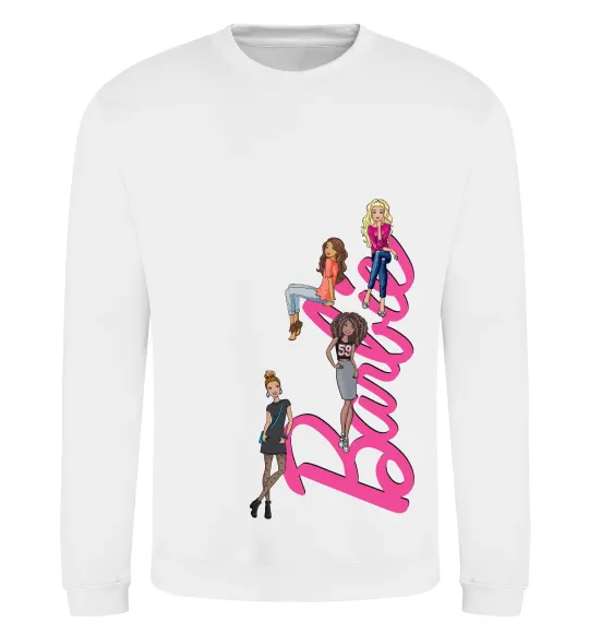 Свитшот Barbie girls Белый фото