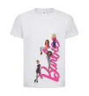 Детская футболка Barbie girls Белый фото