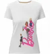 Жіноча преміум футболка Barbie girls Білий фото