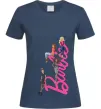 Женская футболка Barbie girls Темно-синий фото