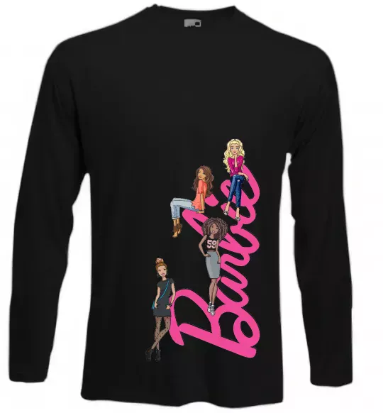 Лонгслив Barbie girls Черный фото