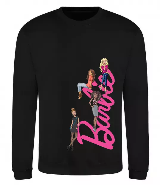 Свитшот Barbie girls Черный фото