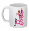 Чашка керамическая Barbie girls Белый фото