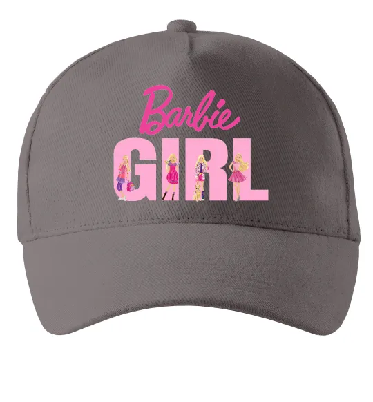 Кепка Girl Barbie Серый фото