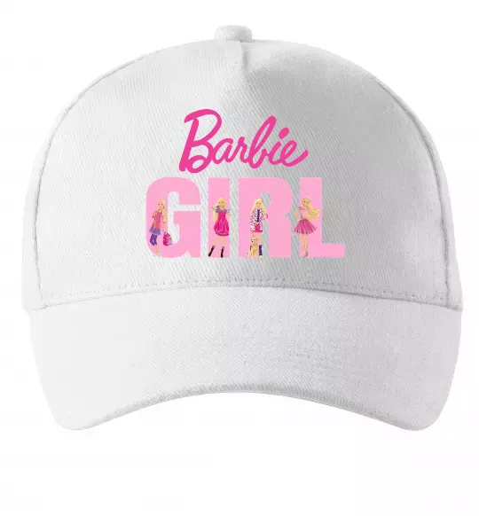 Кепка Girl Barbie Білий фото