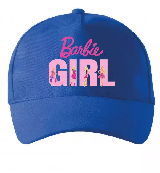 Кепка Girl Barbie Яскраво-синій фото