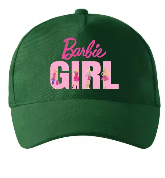Кепка Girl Barbie Темно-зелений фото