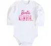 Детский боди Girl Barbie Белый фото