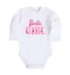 Детский боди Girl Barbie Белый фото
