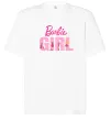 Футболка Оверсайз Girl Barbie Белый фото