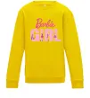 Детский Свитшот Girl Barbie Солнечно желтый фото