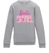 Детский Свитшот Girl Barbie Серый меланж фото