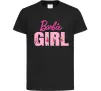 Детская футболка Girl Barbie Черный фото
