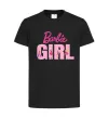 Дитяча футболка Girl Barbie Чорний фото