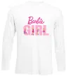 Лонгслив Girl Barbie Белый фото
