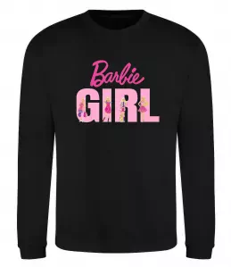 Свитшот Girl Barbie Черный фото