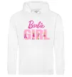 Жіноча толстовка (худі) Girl Barbie Білий фото