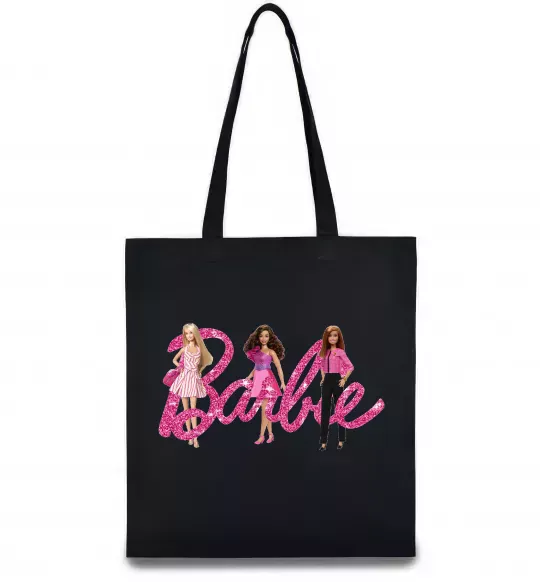Эко-сумка Ляльки Барбі Черный фото