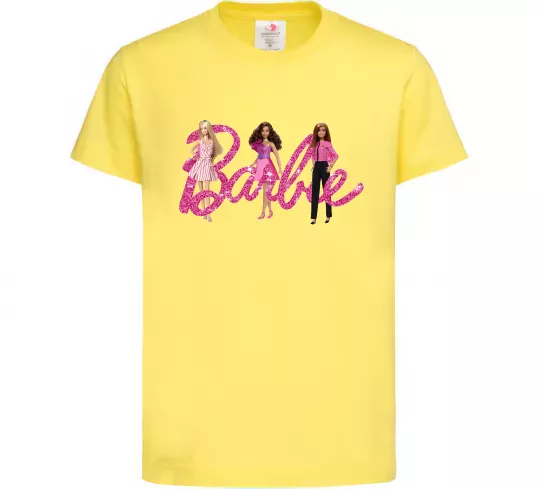 Детская футболка Ляльки Барбі Лимонный фото