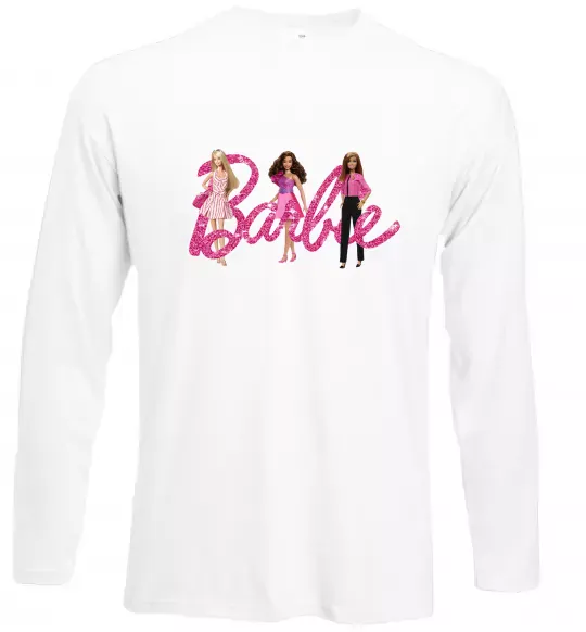 Лонгслив Ляльки Барбі Белый фото